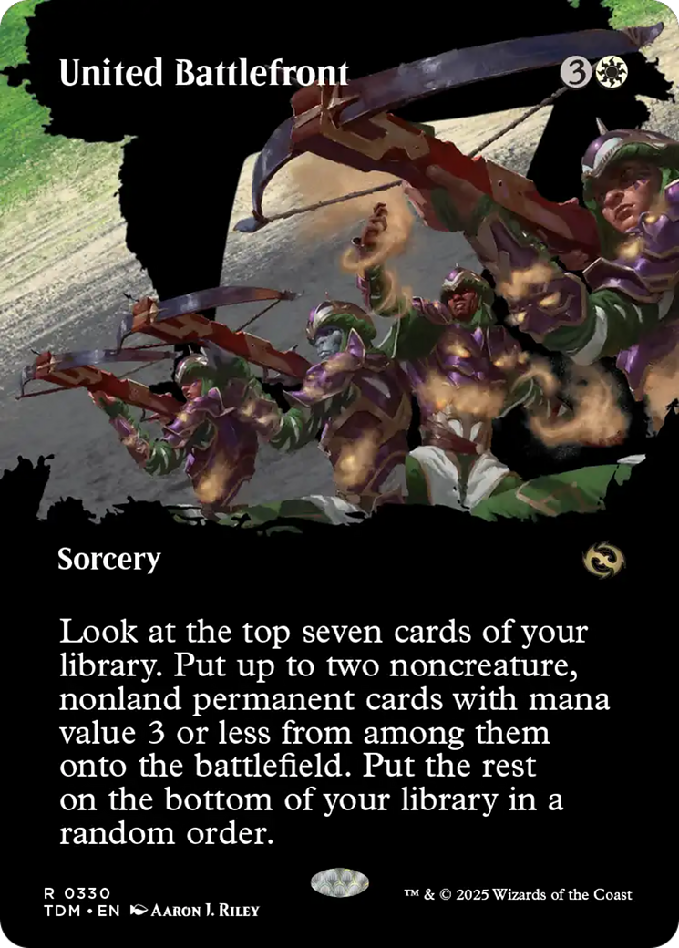 United Battlefront (Borderless) [Tarkir: Dragonstorm] | The CG Realm