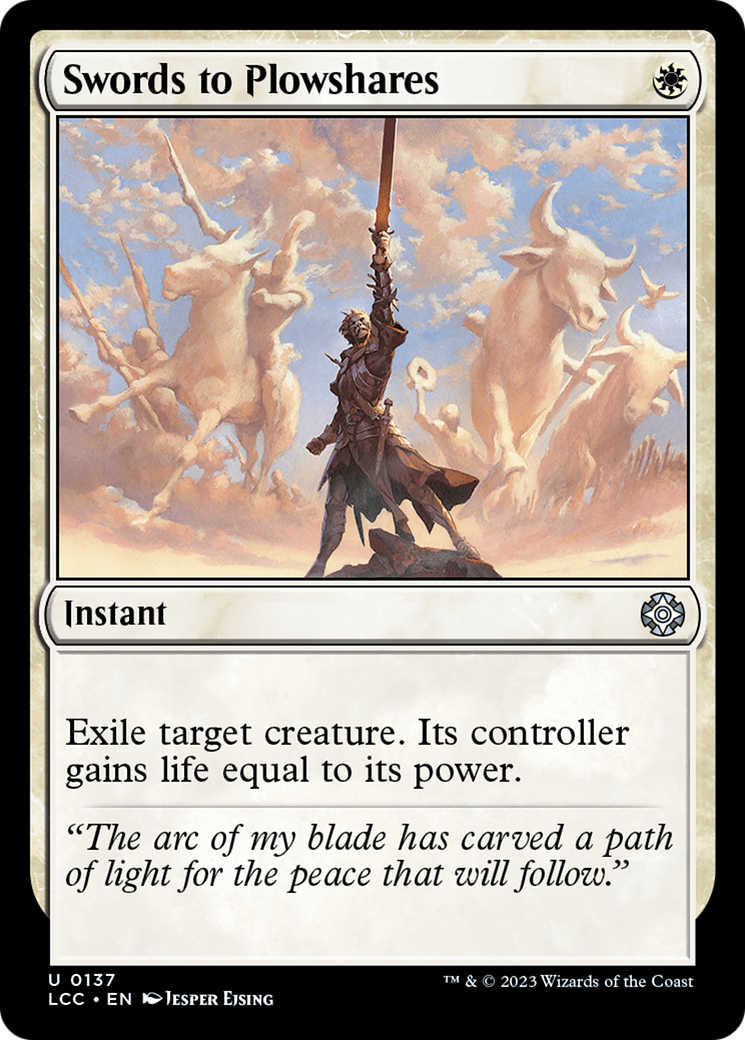 Swords to Plowshares [The Lost Caverns of Ixalan Commander] | The CG Realm