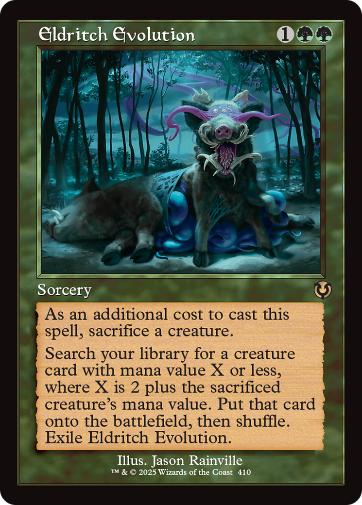 Eldritch Evolution (Retro Frame) [Innistrad Remastered] | The CG Realm