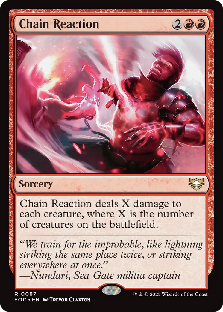 Chain Reaction [Edge of Eternities Commander] | The CG Realm