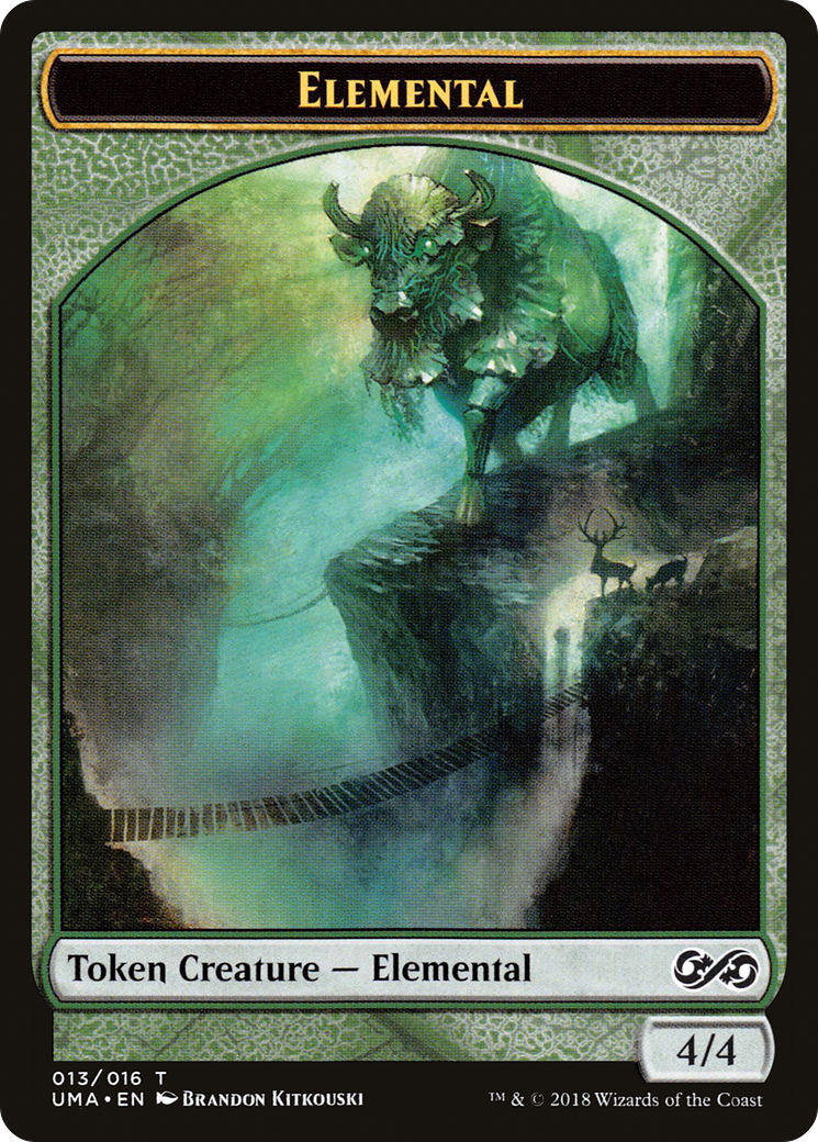 Elemental Token (013) (UMA-013) - Ultimate Masters Tokens