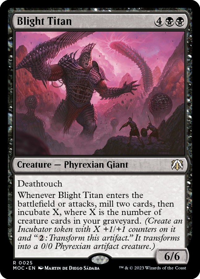 Blight Titan [March of the Machine Commander] | The CG Realm
