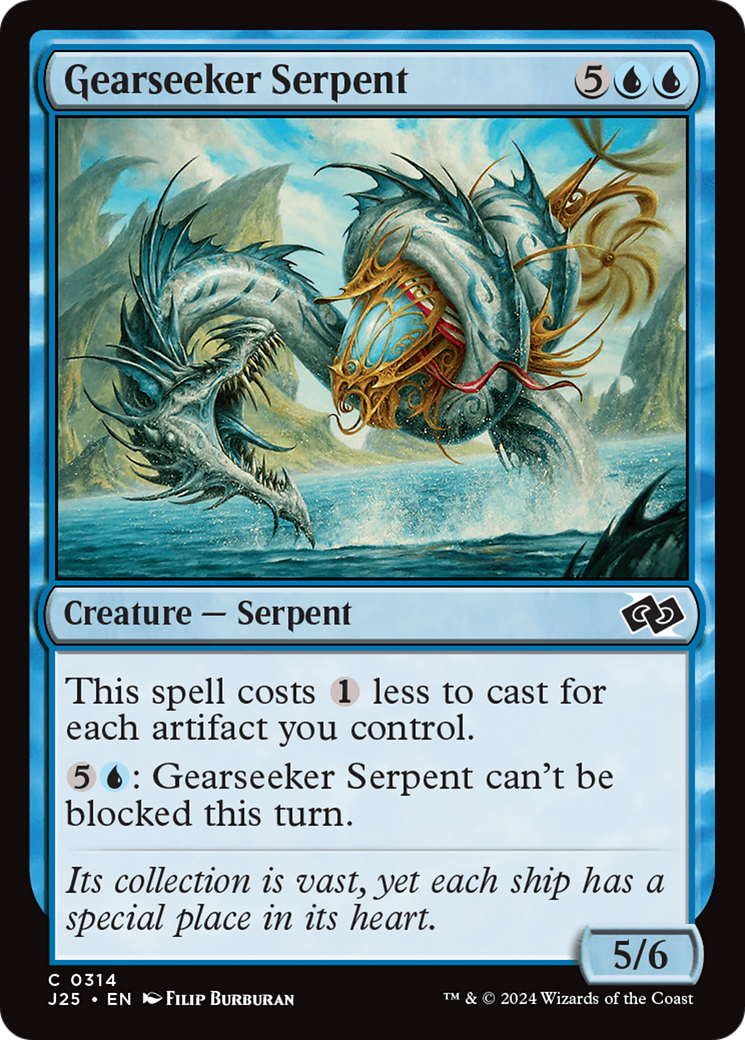 Gearseeker Serpent [Foundations Jumpstart] | The CG Realm