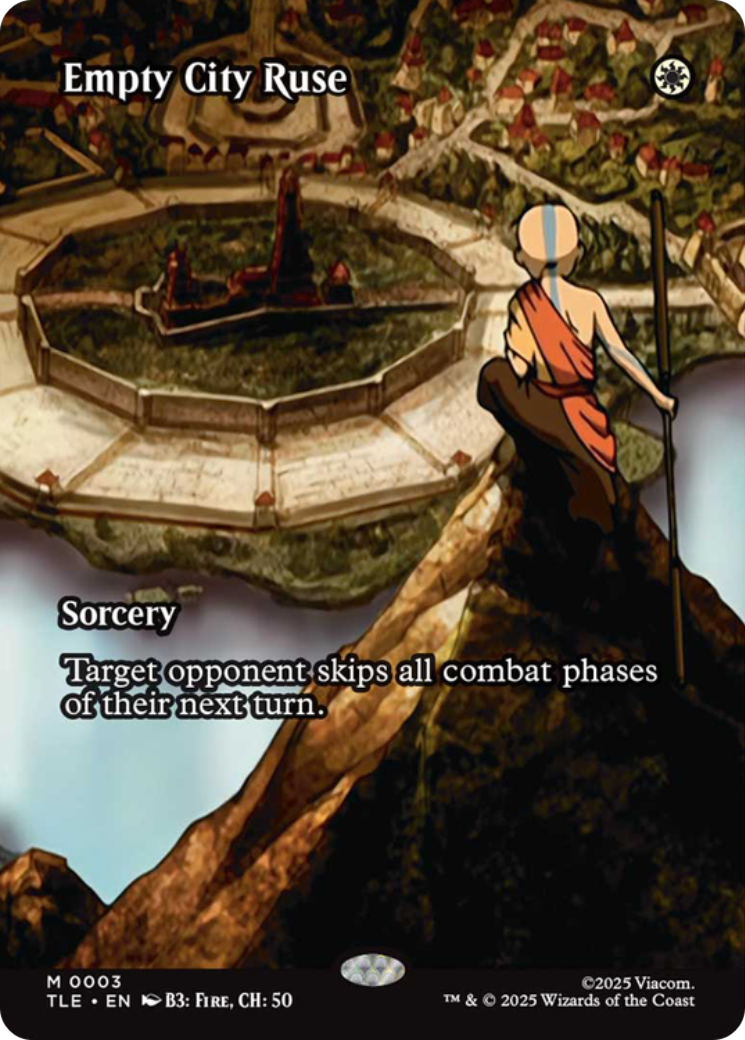 Empty City Ruse (Borderless) [Avatar: The Last Airbender: Eternal-Legal] | The CG Realm