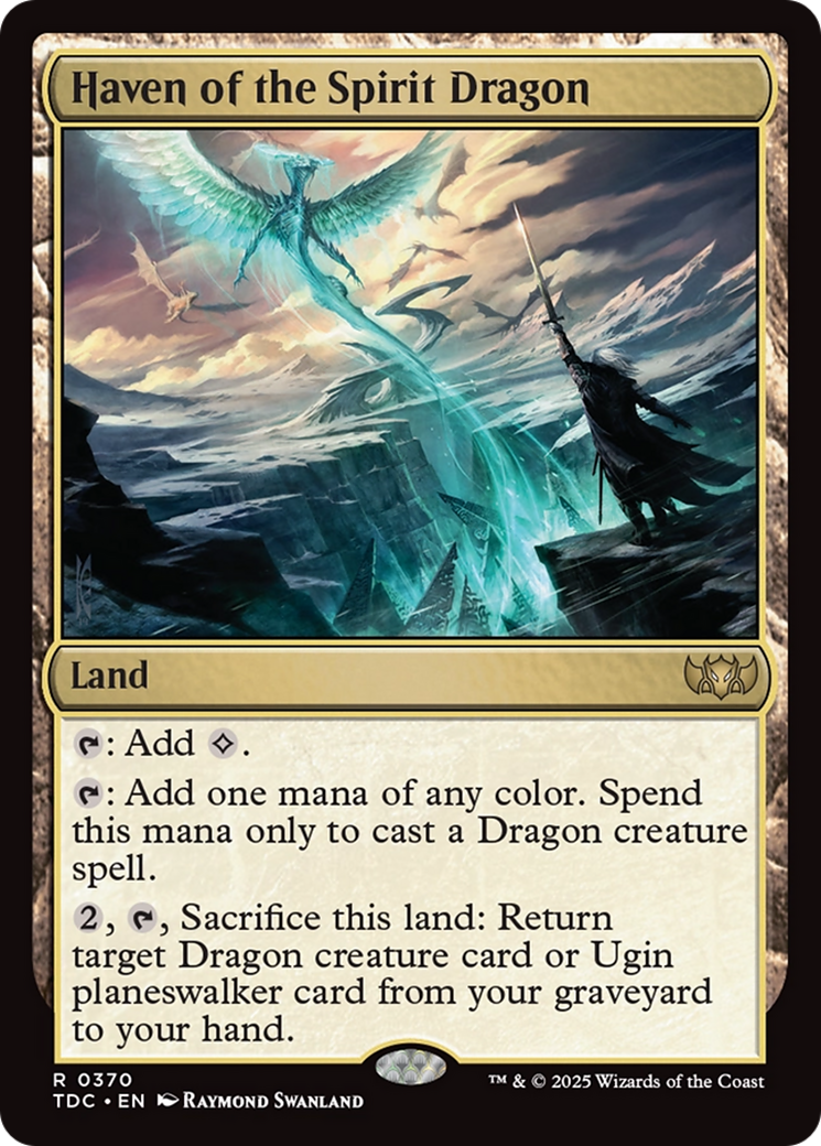Haven of the Spirit Dragon [Tarkir: Dragonstorm Commander] | The CG Realm