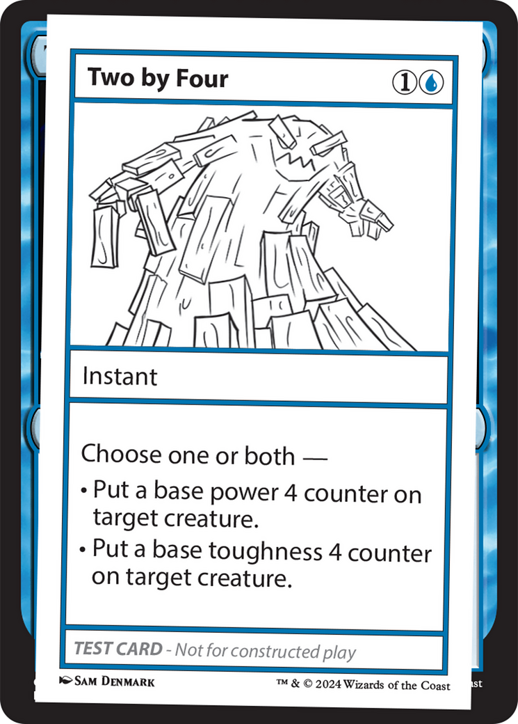Two by Four [Mystery Booster 2 Playtest Cards] | The CG Realm