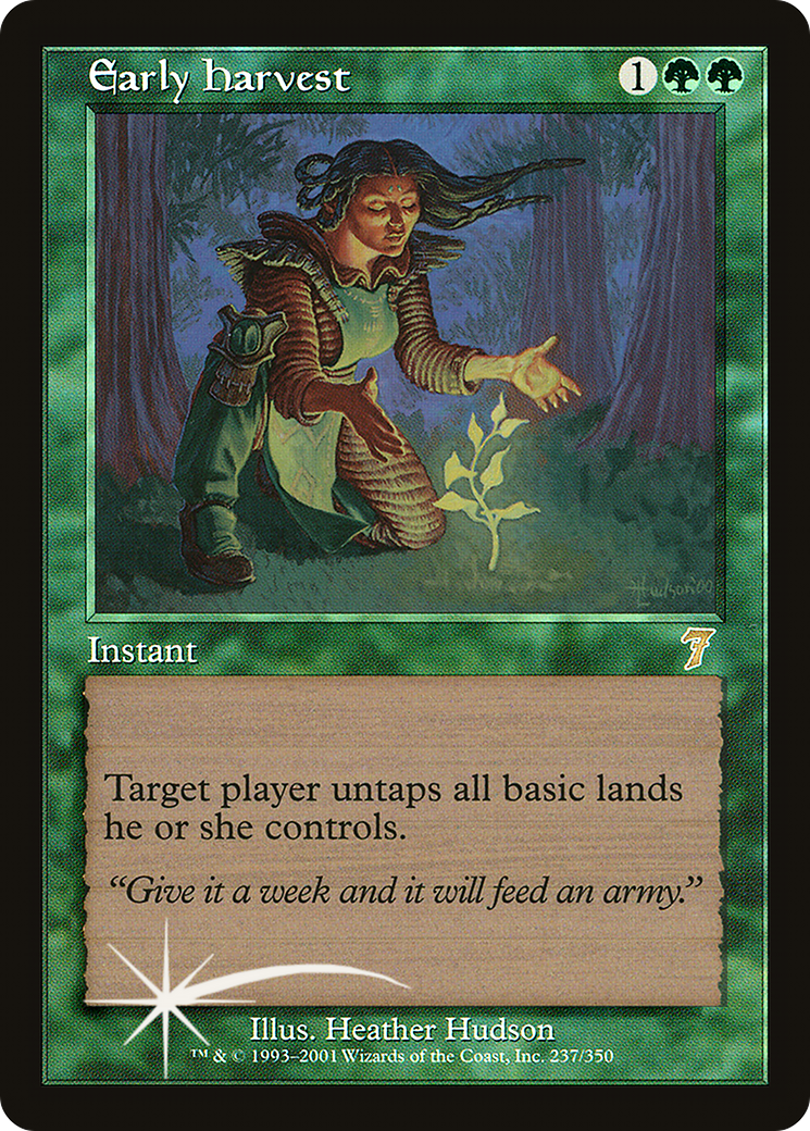 Early Harvest (7ED-237) - 7th Edition Foil