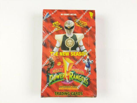 1994 Mighty Morphin Power Rangers: The New Season Trading Cards - Retail Box