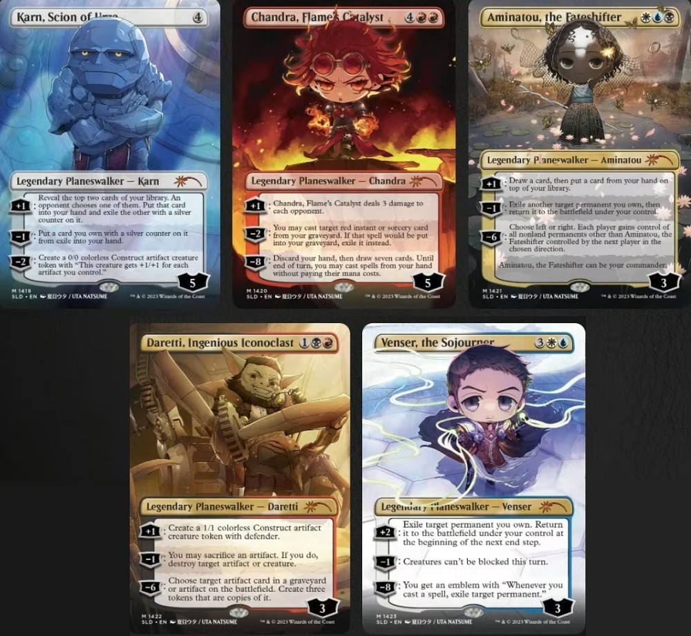 MTG SECRET LAIR LI'L'EST WALKERS REGULAR