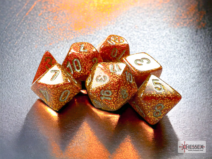 MINI GEMINI 7-DIE SET GOLD/SILVER