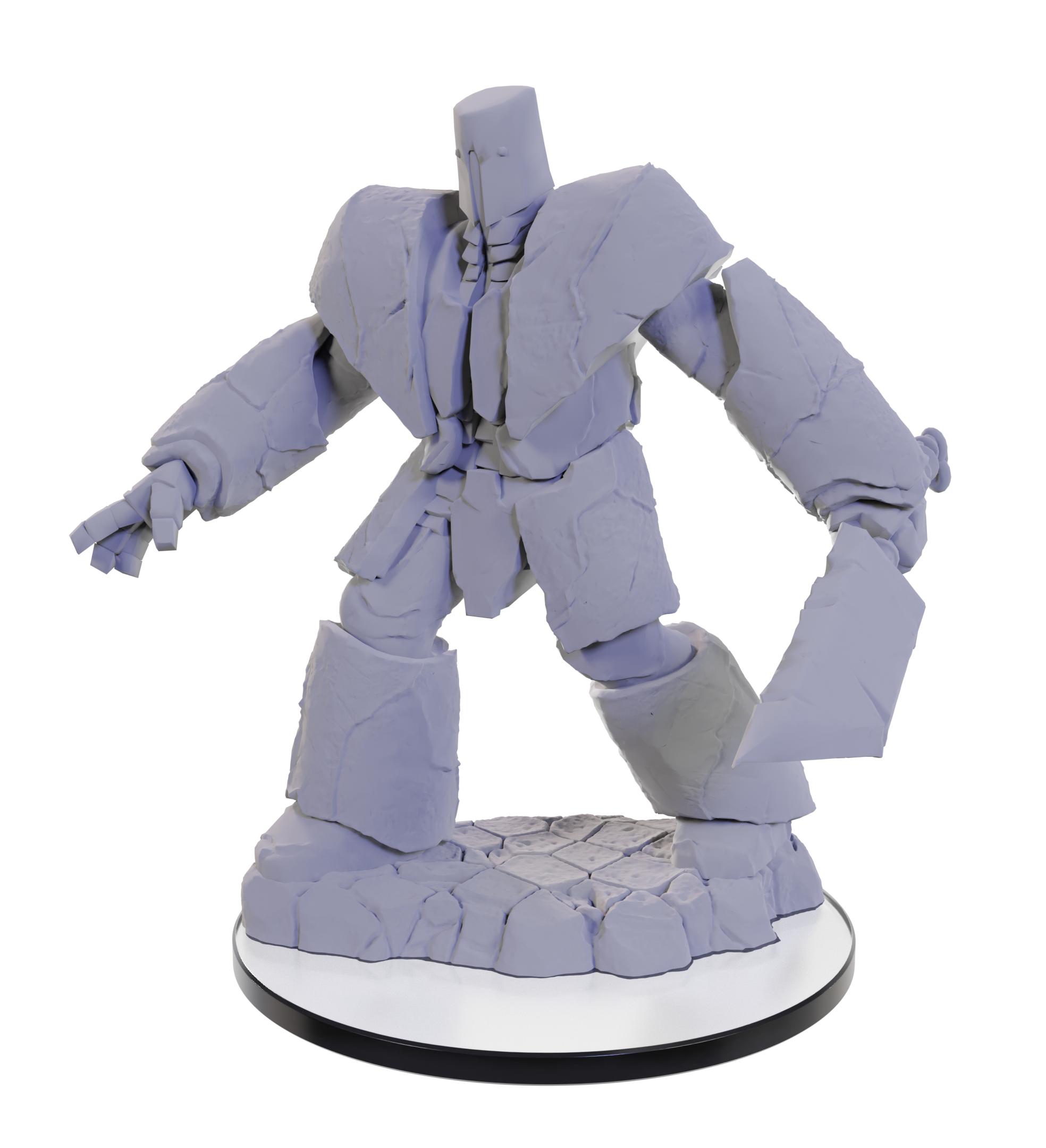 CR UNPAINTED MINIS WV5 COBALT GOLEM | The CG Realm