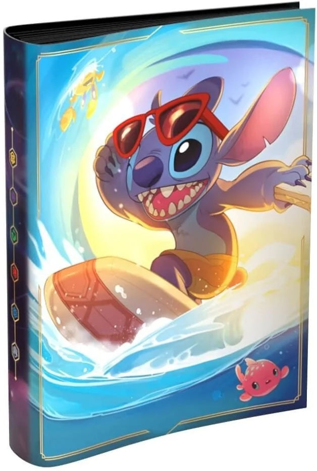DISNEY LORCANA 10 PAGE PORTFOLIO STITCH