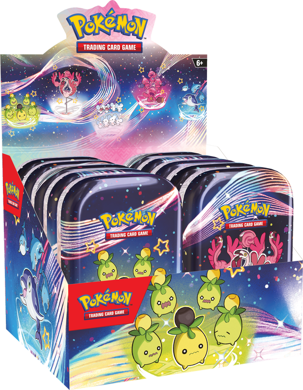 POKEMON SV4.5 PALDEAN FATES MINI TIN DISPLAY (Release Date:  2024-02-09) | The CG Realm