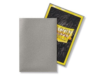 DRAGON SHIELD SLEEVES JAPANESE MATTE SILVER 60CT