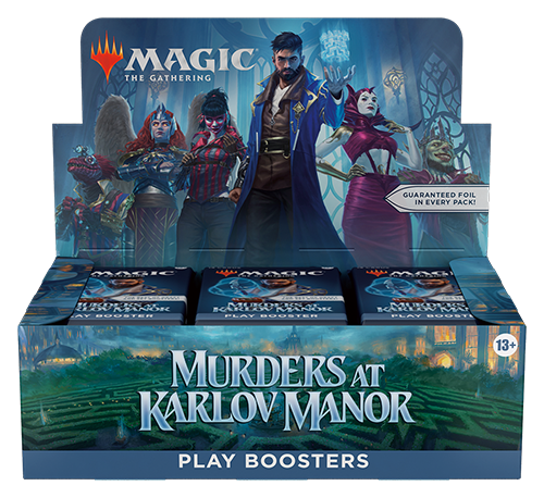 MTG MURDERS AT KARLOV MANOR PLAY BOOSTER (Release Date:  2024-02-09)