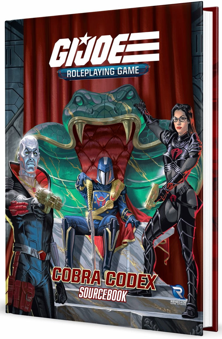 G.I. JOE RPG COBRA CODEX SOURCEBOOK HC | The CG Realm