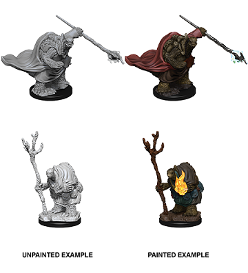 D&D Unpainted Miniature Nolzur's Tortle Adventurers