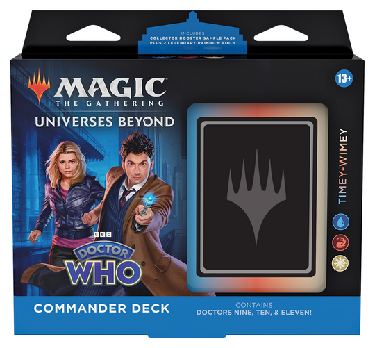MTG DR WHO COMMANDER Case of 4 (Release Date:  2023-10-13)