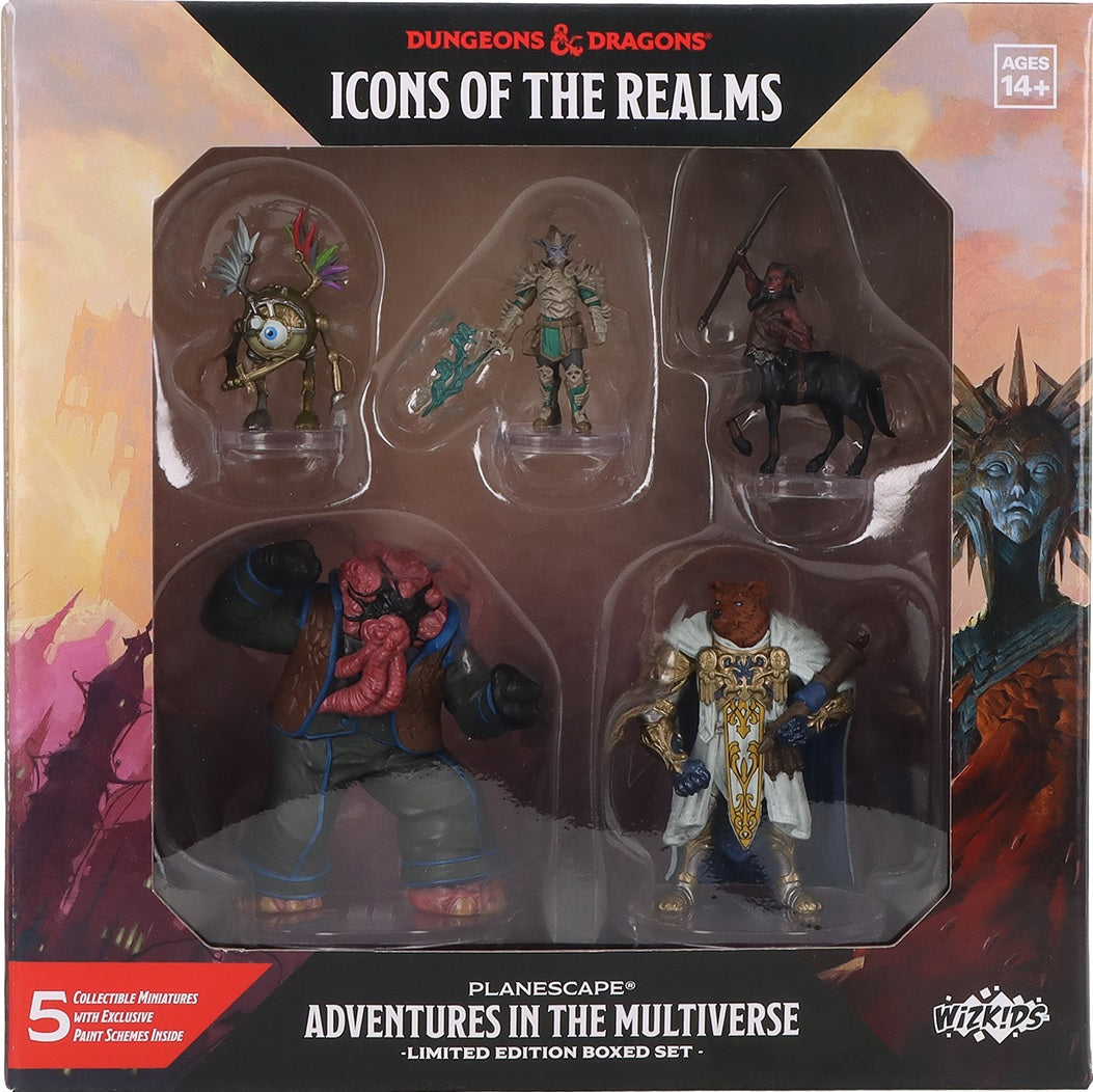 DND ICONS: PLANESCAPE ADV IN MULTIVERSE LTD ED BOX (Release Date:  2023 Q4)