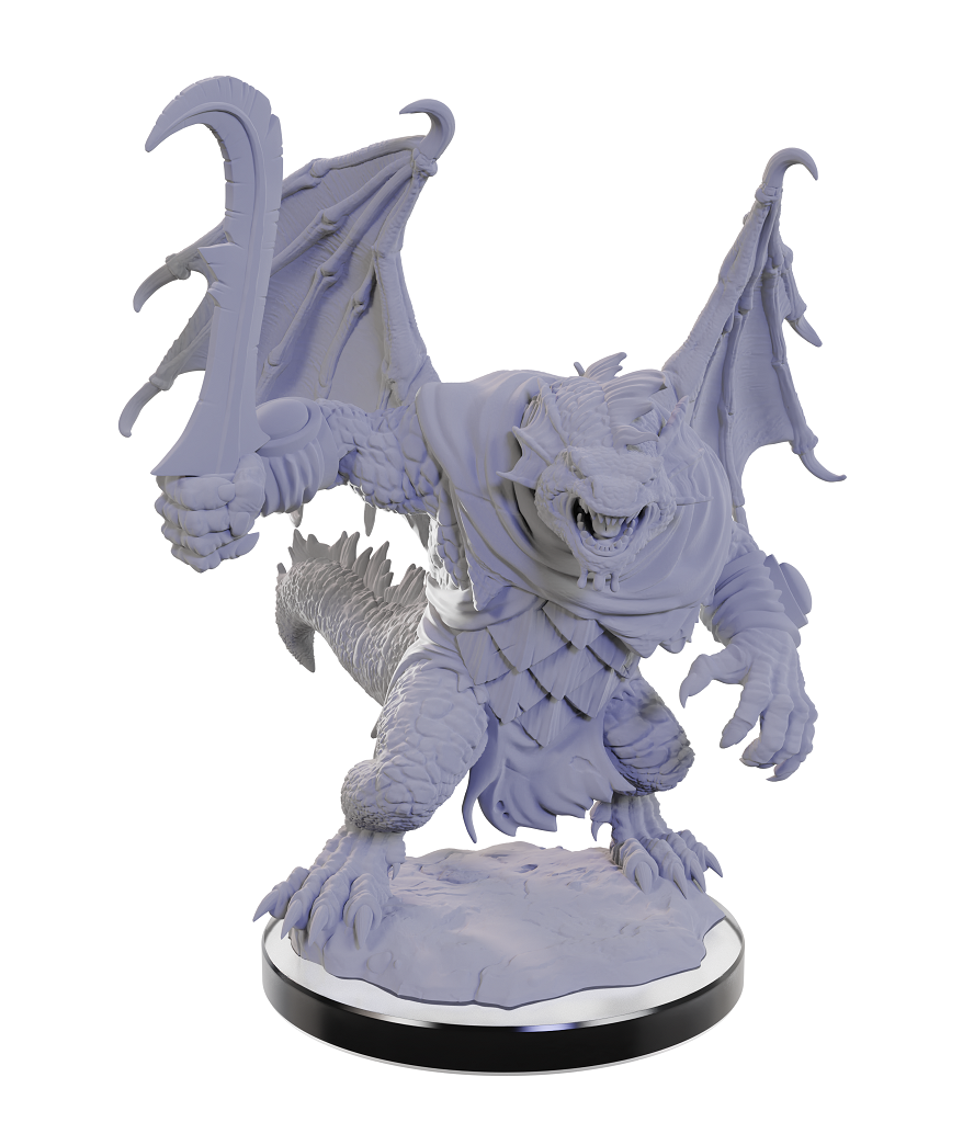 DND UNPAINTED MINIS WV22 DRACONIAN MAGE/SOLDIER | The CG Realm