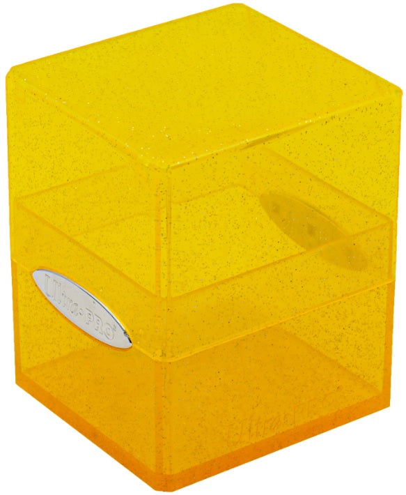 UP D-BOX SATIN CUBE GLITTER YELLOW | The CG Realm