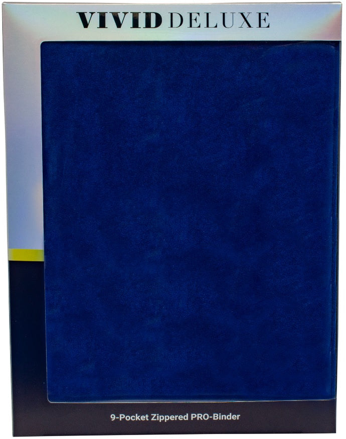 UP ZIP BINDER PRO VIVID DELUXE 9PKT BLUE | The CG Realm