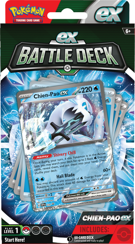 POKEMON BATTLE DECKS CHIEN-PAO EX | The CG Realm