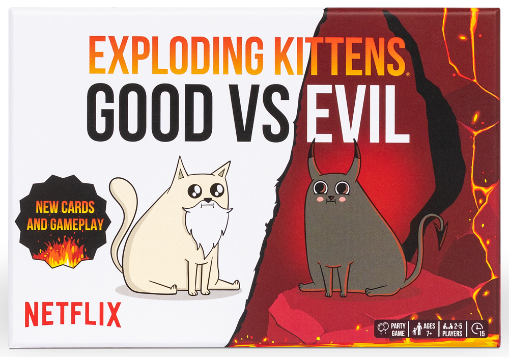EXPLODING KITTENS GOOD VS EVIL | The CG Realm