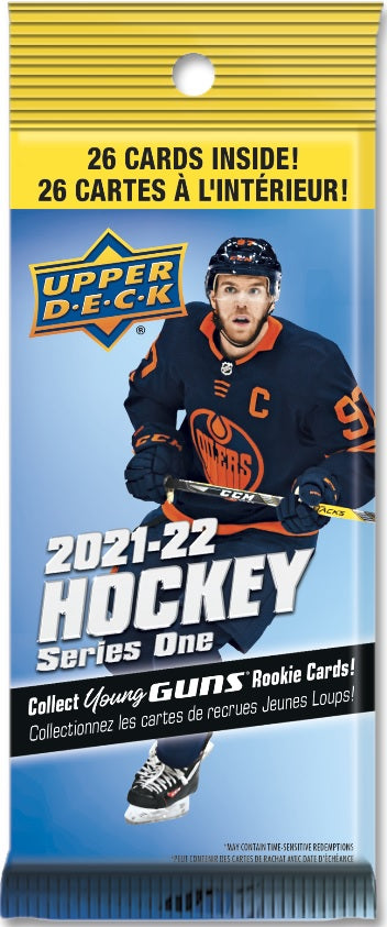UD SERIES 1 HOCKEY 21/22 FAT PACK