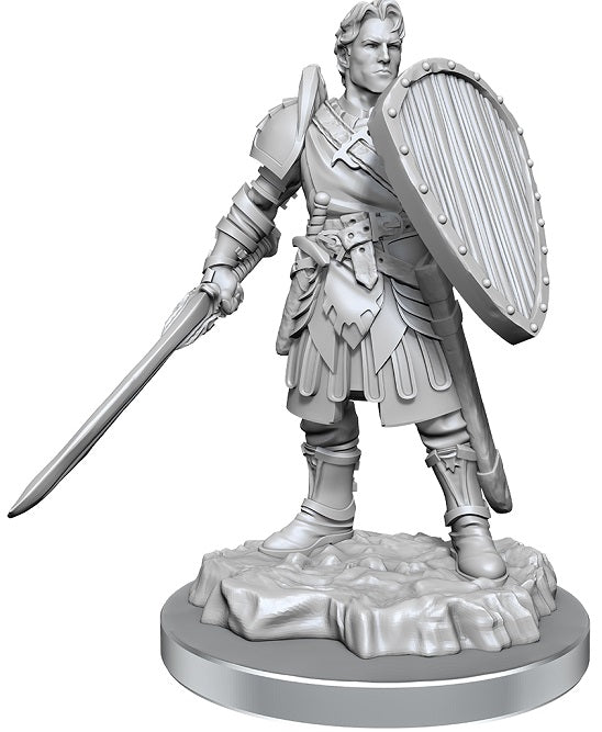 DND UNPAINTED MINIS WV21 HUMAN FIGHTERS | The CG Realm