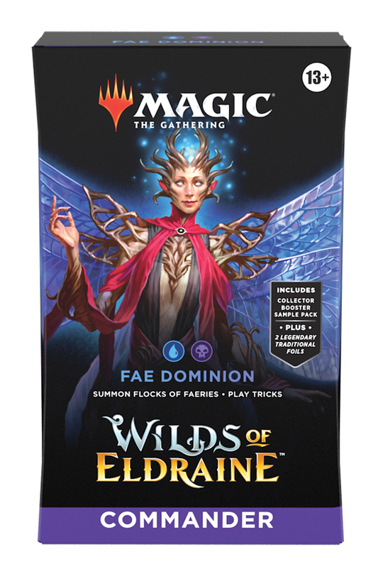 MTG WILDS OF ELDRAINE COMMANDER Set of 2  (Release Date:  2023-09-08)