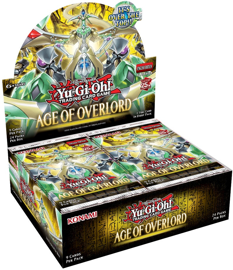 YGO AGE OF OVERLORD BOOSTER (Release Date:  2023-10-20)