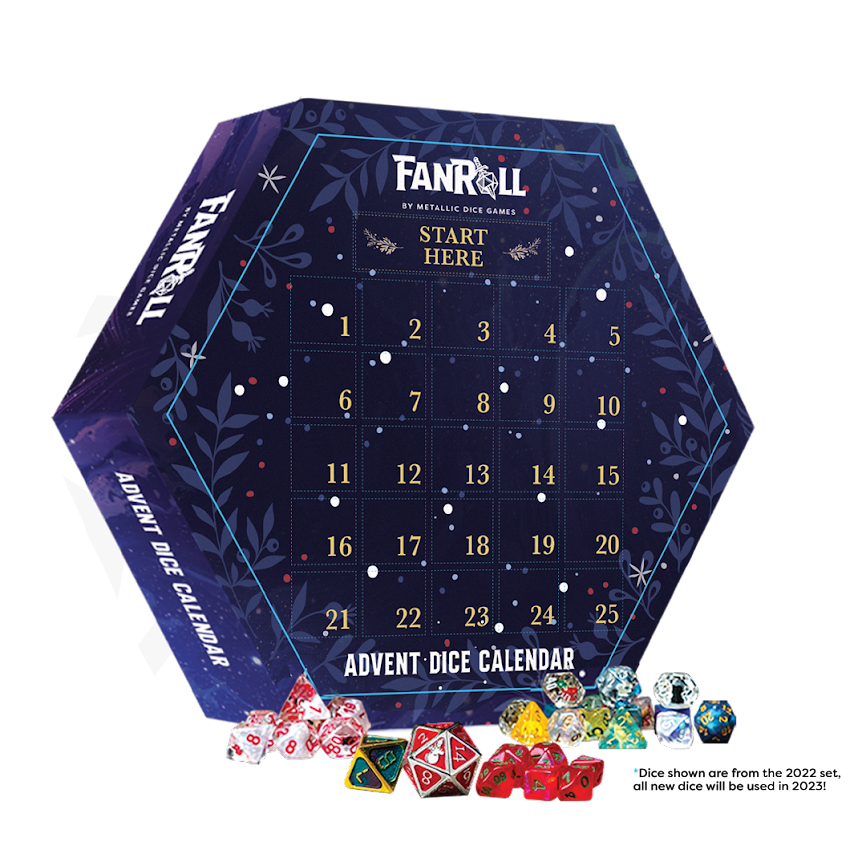 ADVENT DICE CALENDAR 2023 (Release Date:  2023-10-15)