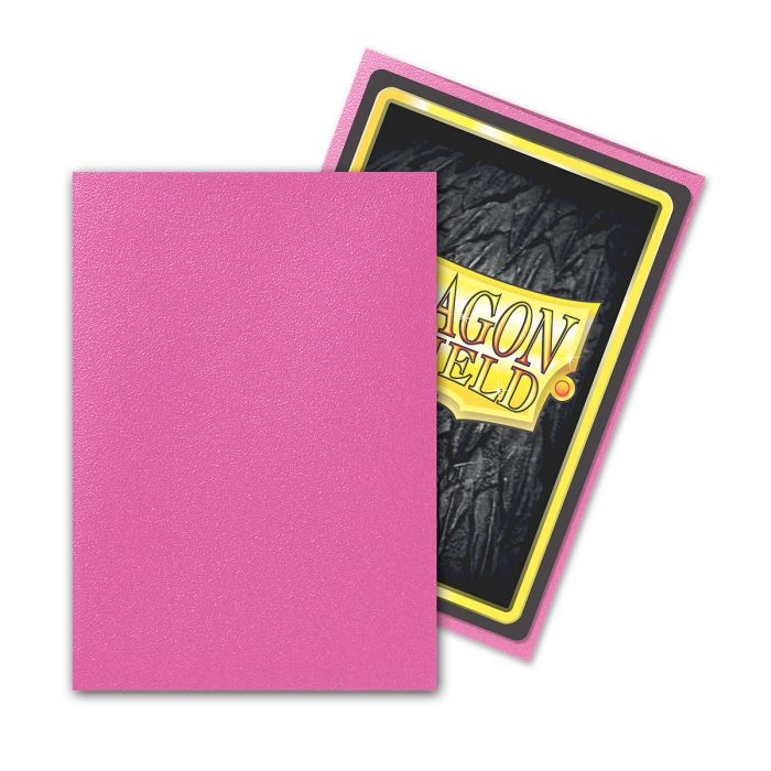 DRAGON SHIELD SLEEVES JAPANESE MATTE PINK DMD 60CT