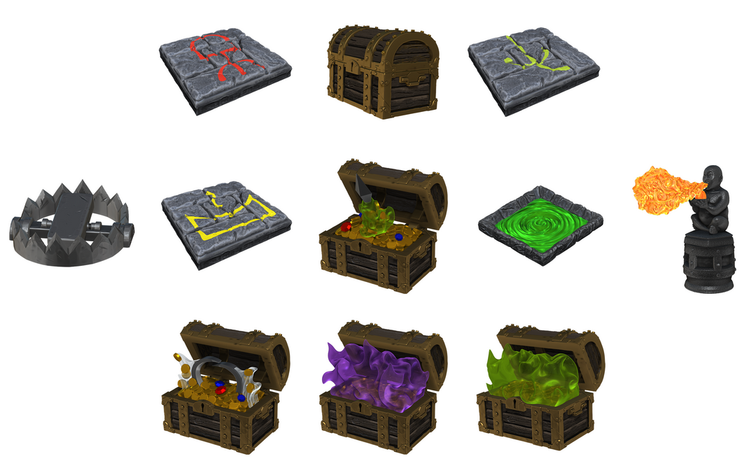 WIZKIDS DUNGEON DRESSINGS TRAPS DEVILISH DEVICES