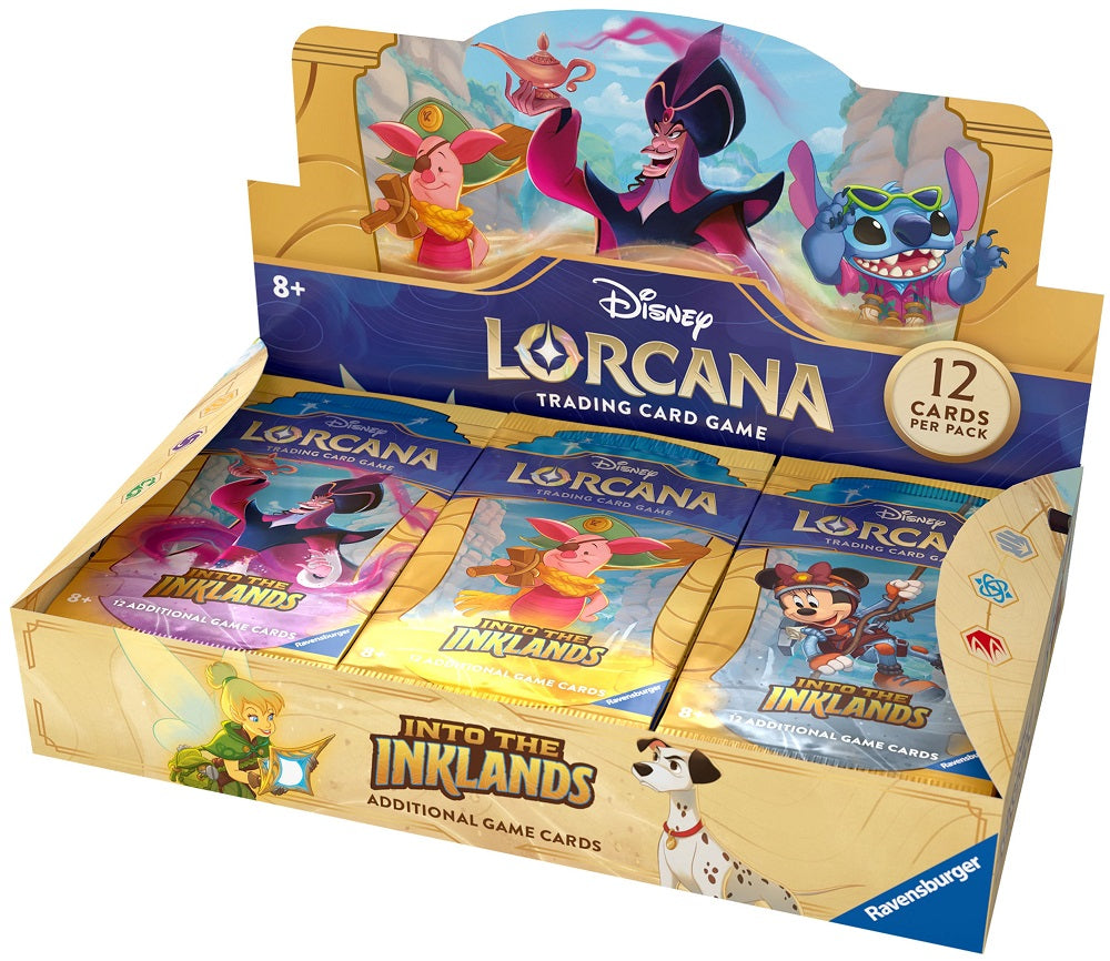 DISNEY LORCANA INTO THE INKLANDS BOOSTER (Release Date:  2024-02-23) | The CG Realm