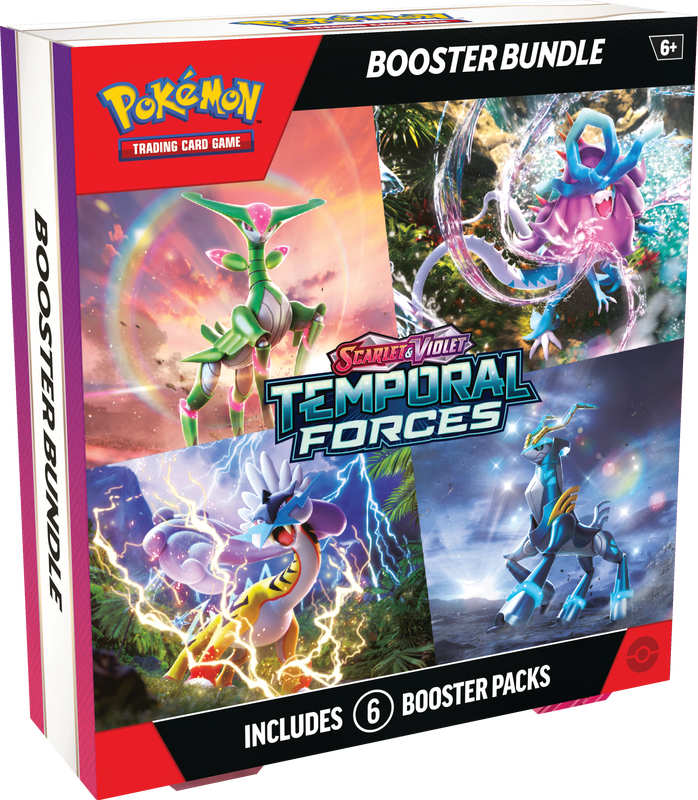 POKEMON SV5 TEMPORAL FORCE BOOSTER BUNDLE (Release Date:  2024-03-22) | The CG Realm