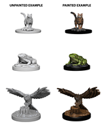 D&D Unpainted Miniature Deep Cuts Familiars