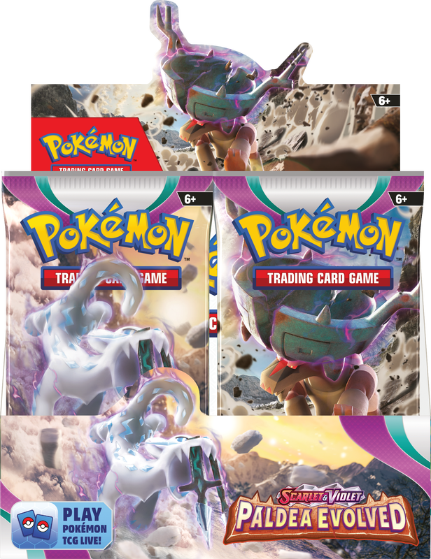 POKEMON SV2 PALDEA EVOLVED BOOSTER (Release Date:  2023-06-09) | The CG Realm