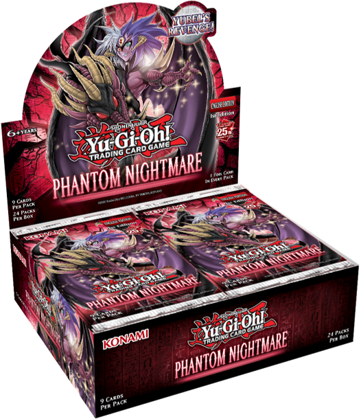YGO PHANTOM NIGHTMARE BOOSTER (Release Date:  2024-02-09)
