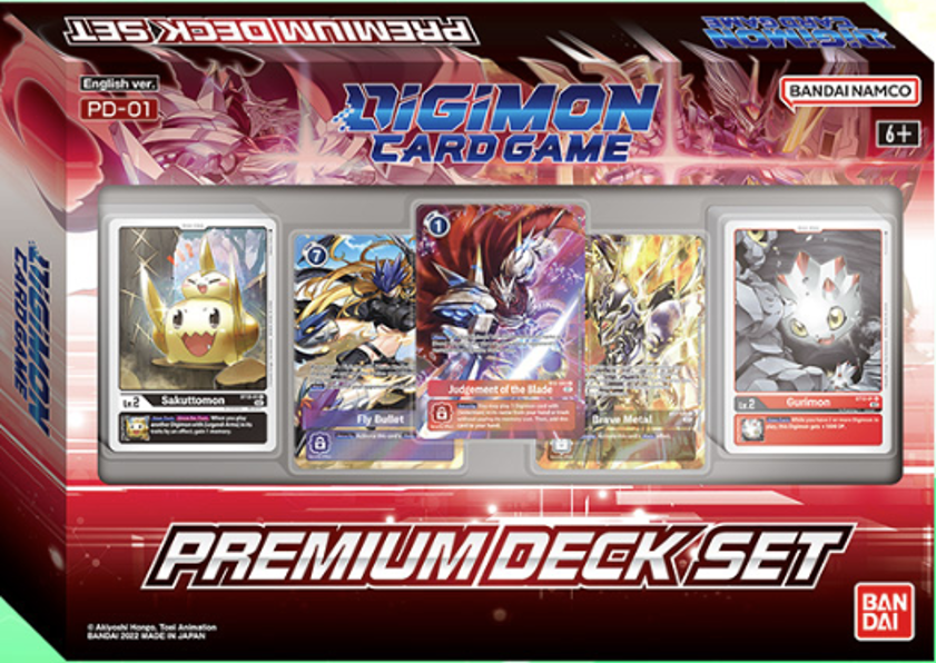 DIGIMON CG PREMIUM DECK SET (Release Date:  2023-08-31)