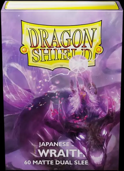 DRAGON SHIELD SLEEVES DUAL JAPANESE MATTE WRAITH