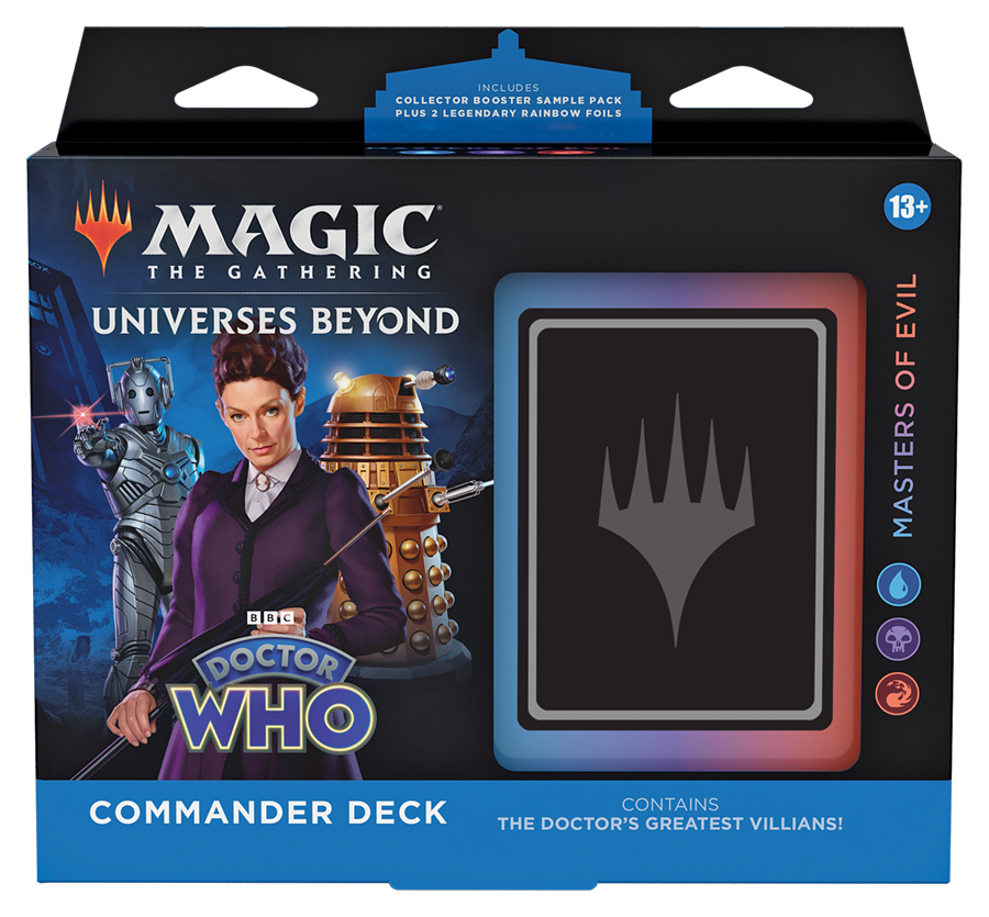 MTG DR WHO COMMANDER Case of 4 (Release Date:  2023-10-13)