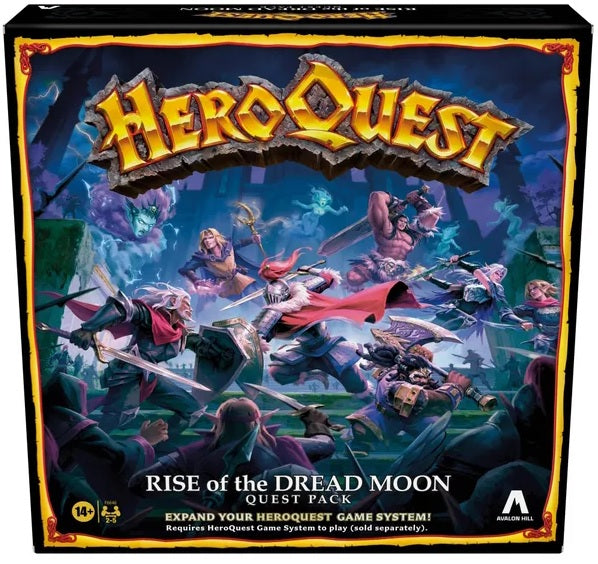 HERO QUEST RISE OF THE DREAD MOON EXPANSION | The CG Realm