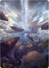 Prismatic Vista Art Card [Zendikar Rising Art Series] | The CG Realm