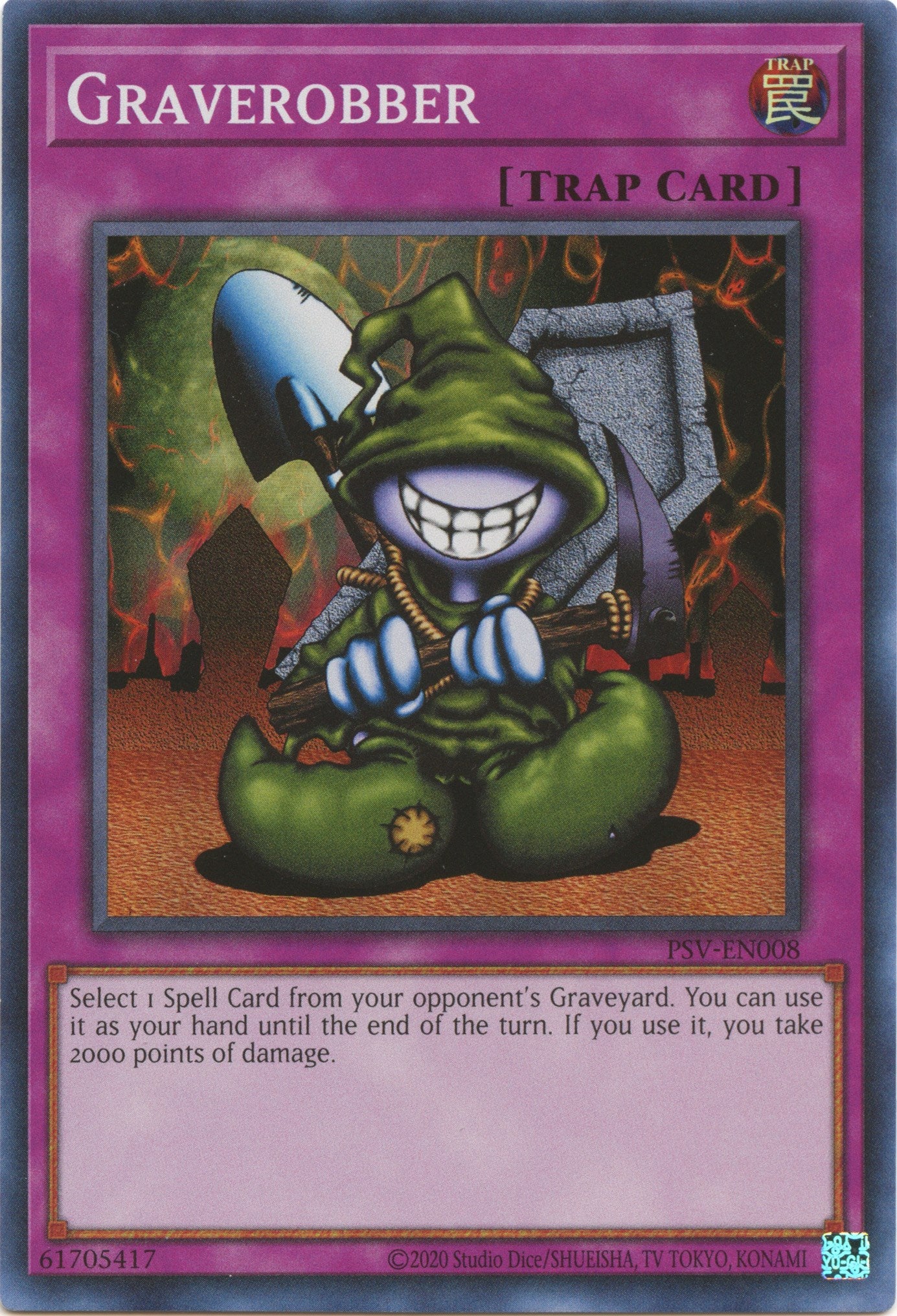 Graverobber (25th Anniversary) [PSV-EN008] Super Rare | The CG Realm