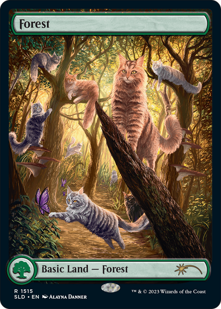 Forest (1515) [Secret Lair Commander Deck: Raining Cats and Dogs] | The CG Realm