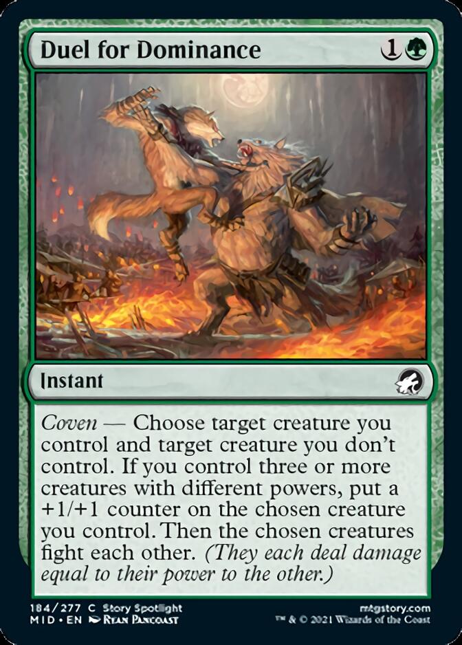 Duel for Dominance [Innistrad: Midnight Hunt] | The CG Realm