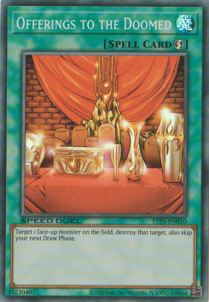Offerings to the Doomed [STP3-EN010] Super Rare | The CG Realm