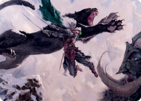 Drizzt Do'Urden Art Card [Dungeons & Dragons: Adventures in the Forgotten Realms Art Series] | The CG Realm